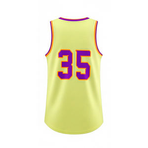 Jersey de Baloncesto de Entrenamiento de Última Generación 2026, Jersey de Baloncesto Profesional Ligero, Jersey Sublimado Personalizado - Product Image 3