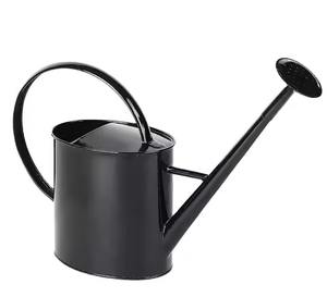 Arrosoir en métal de grande taille, pot à eau en acier inoxydable pour une utilisation en intérieur et en extérieur dans le jardinage - Product Image 2