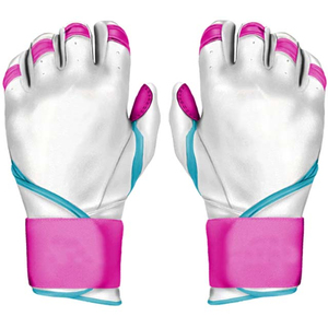OEM Manufacturer Baseball Batting <b>Gloves</b> <b>Moisture</b> Wicking Back Custom Logo Performance Grip Wholesale for Sports Retailers - Product Image 2