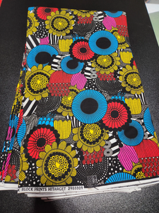 Tela de algodón con estampado africano tradicional para envolturas y moda de Hitjem Export Island, que suministra a todo el mundo. - Product Image 4