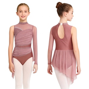 Robe <span class=keywords><strong>de</strong></span> <span class=keywords><strong>danse</strong></span> lyrique pour filles <span class=keywords><strong>de</strong></span> 6 à 16 ans, costume <span class=keywords><strong>de</strong></span> patinage artistique, justaucorps à jupe pour spectacles <span class=keywords><strong>de</strong></span> <span class=keywords><strong>danse</strong></span> <span class=keywords><strong>contemporaine</strong></span> et <span class=keywords><strong>de</strong></span> salon, vêtements <span class=keywords><strong>de</strong></span> fête - Product Image 2