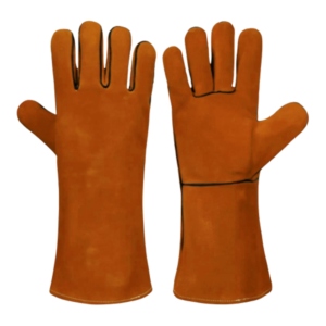 Wholesale Industrial Safety <b>Gloves</b> Long-lasting Hand Protection for Welders Cheap Cowhide Split Leather Welding <b>Gloves</b> - Product Image 4