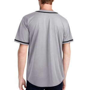 Nouveau design de haute qualité personnalisé vente en gros polyester équipe jeunesse vintage maille broderie pour hommes sublimation maillot de baseball - Product Image 4