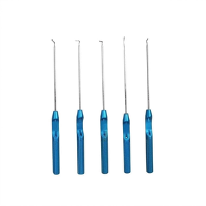 Juego de 5 Ganchos de Sutura para Artroscopia, Instrumentos Quirúrgicos Ortopédicos para Cirugía de Hombro, para una Sutura de Precisión - Product Image 5