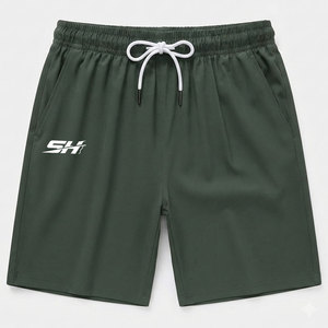 Shorts de course en tissu performant Easy Care pour hommes, séchage rapide, parfaits pour une utilisation sportive quotidienne, doux pour la peau, service OEM. - Product Image 1