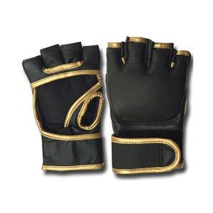 Elastic Heavyweight PU Non-Slip Unisex Gym <b>Gloves</b> for Weightlifting Bodybuilding Durable Half Finger Design Customizable Options - Product Image 1