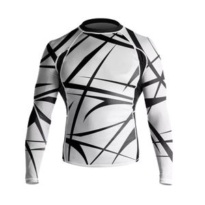 Sublimation Printed <b>Compression</b> Shirts Long Sleeve Polyester Spandex Custom Sports Gym Men <b>Compression</b> Shirt - Product Image 6