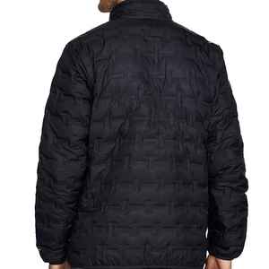 Veste matelassée isolante pour homme avec un design moderne, un rembourrage chaud et un tissu résistant à l'eau, veste matelassée noire pour homme - Product Image 6