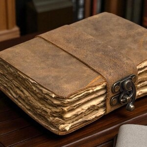 Genuine Leather Soft Cover <b>Journal</b> Notebook Handmade Vintage <b>Writing</b> Diary Refillable Travel Notebook - Product Image 1