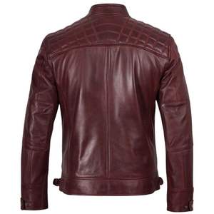 Chaqueta Holgada de Estilo Casual y Cómodo para Hombre y Mujer, en Cuero Suave con Aspecto Desgastado, Nueva Colección - Product Image 3