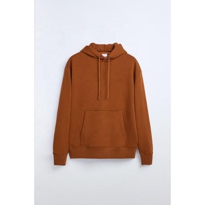 Sweat-shirt à capuche bleu clair Spacious Sports, coupe classique, en molleton de coton, avec poche et logo sur le devant, décontracté, pour l'hiver, pour homme, 2026 - Product Image 3