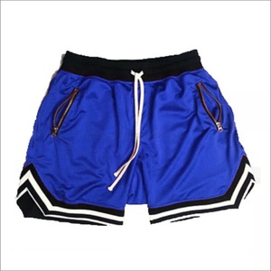 Pantalones cortos de baloncesto de poliéster 100% personalizados para hombre, pantalones cortos de baloncesto Laker con cordón de cintura ajustable, diseño impreso - Product Image 5
