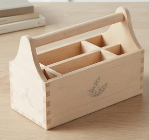 Support en bois de manguier pour ustensiles de cuisine, style scandinave, fait main, le plus vendu - Product Image 4