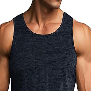 Custom Made Men's <b>Workout</b> <b>Tank</b> <b>Top</b> Breathable Gym Clothing with Casual Style for Men - Product Image 2
