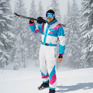 ชุดสกีผู้ชายคุณภาพสูงแบบมีฮู้ด ซิป ระบายอากาศ กันน้ำ ออกแบบเองได้ ผลิตอย่างมืออาชีพ - Product Image 5