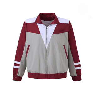 Coupe-vent personnalisé à fermeture éclair intégrale avec logo sur mesure et lettres grecques de l'université A&M pour fraternité, commande en gros, fournisseur, fabrication en usine - Product Image 1