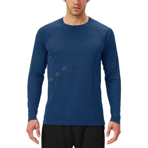 Long Sleeve Men Rash Guards <b>Wetsuit</b> Shirt Quick-dry High-quality Swimwear Custom Colors Polyester/Spandex - Product Image 4