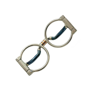 Fournisseur de produits équestres en acier inoxydable, très demandés, à bas prix, mors à anneau lâche personnalisables pour chevaux - Product Image 4