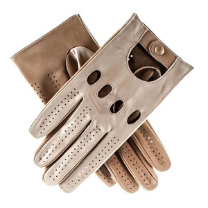 New 2026 Style Vintage Sports Driving Leather <b>Gloves</b>-<b>Touchscreen</b> & Breathable Four Seasons Use - Product Image 5