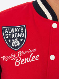 Chaqueta Universitaria Varsity 100% Lana, Chaqueta de Béisbol Varsity Bordada, Ligera, Profesional, para Hombre - Product Image 4