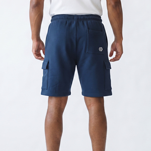 Pantalones Cortos Deportivos Cargo para Hombre al por Mayor, con Logotipo Personalizado, Pantalones Cortos de Felpa Premium para Gimnasio y Entrenamiento - Product Image 2