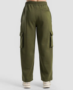 กางเกงวอร์มผู้ชายแบบมีเชือกผูกเอว ผ้าฝ้าย 100% ทรงปกติ สวมใส่สบาย ระบายอากาศได้ดี คุณภาพสูง สำหรับฤดูใบไม้ร่วง - Product Image 3