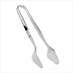 Stainless Buffet Metal Serving <b>Tongs</b> Salad Bread <b>BBQ</b> Dessert Utility - Product Image 3