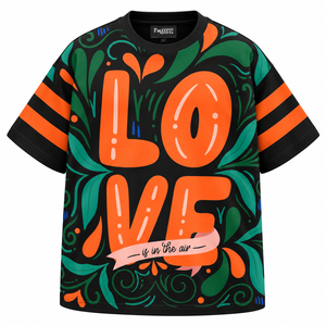 เสื้อยืดคอกลมแขนสั้นทรงหลวม ระบายอากาศ แห้งเร็ว ลายตัวอักษร/ลายทาง ผ้าคอตตอน 100% ยี่ห้อ Top Arrival TWILL SPORTS รุ่น Unisex สำหรับฤดูร้อน - Product Image 1