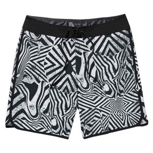Luxury Custom Sublimated 100% Cotton Breathable Board Shorts <b>Mens</b> Quick Dry Surf Swim <b>Trunks</b> Custom Branding Global Supplier - Product Image 3