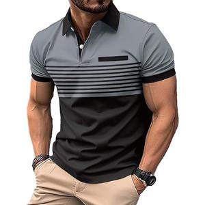 Camisetas Polo Personalizadas al por Mayor para Hombre, OEM, de Algodón, con Logotipo Bordado, Lisas, Precio de Fábrica, Cargadas por Dress Sports - Product Image 1