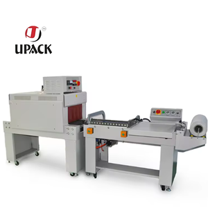 Máquina Selladora y Cortadora Neumática Semiautomática en Forma de L HUALIAN F 5545Q para Cajas de Cartón y Productos FMCG - Product Image 1