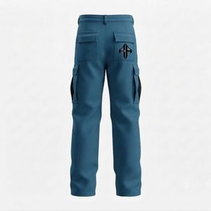Pantalones de Seis Bolsillos para Hombre, de Cintura Media, con Logotipo Personalizado, Transpirables y de Secado Rápido, en Poliéster/Algodón, por RIVIAN ATLANTIC - Product Image 3