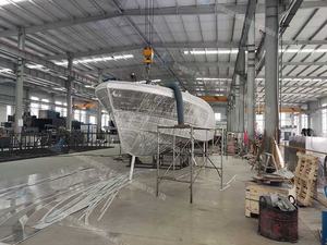 Bateau en aluminium de luxe de 55 pieds avec pont fermé et cockpit de pêche - Product Image 5