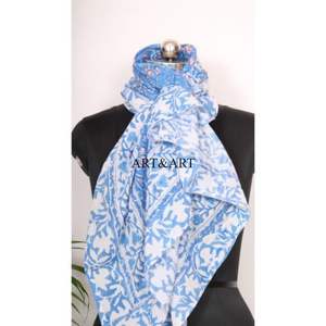 Wholesale Handmade 100% Soft Cotton Fabric Low Price Hand Block Printed Pario Gaiter Sarongs Beach <b>Cover</b> &<b>Head</b> Scarves for Women - Product Image 4