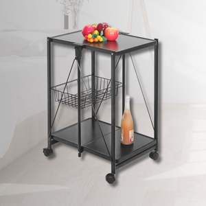 OEM ODM customized Metal Foldable <b>Trolley</b> <b>with</b> Universal Wheels - Product Image 1