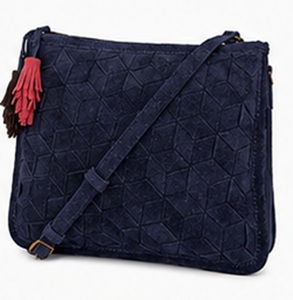 Gravs Premium Suede Leather Crossbody Bag Women Vintage Summer Fashion Tassel Geometric Designer Messenger <b>Purse</b> Adjustable <b>Zip</b> - Product Image 4