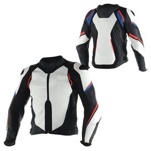 Blouson de course en cuir personnalisé, coupe-vent et imperméable, grande taille, idéal pour la course automobile - Product Image 5