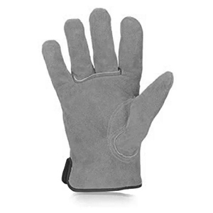 ถุงมือขับรถหนังวัวแท้คุณภาพสูง ถุงมือป้องกันอุบัตภัยทางอุตสาหกรรม ป้องกันการเสียดสี สวมใส่สบาย - Product Image 5