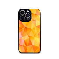Nouvelles coques de téléphone portable étanches fantaisie pour Purple Diamond, cadre blanc, matériau TPU+PC pour la décoration