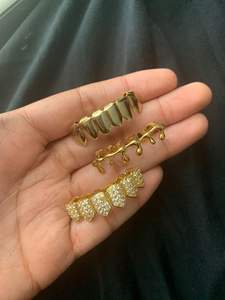 Grillz de Alta Gama con Molde Personalizado, Diamantes Moissanita VVS, Plata de Ley 925, Joyería Dental Hip Hop Iced Out Brillante, Venta al por Mayor - Product Image 4