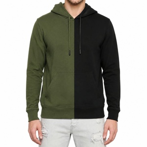 Sweat-shirt à capuche pour homme, coupe classique, 100% coton, molleton français, poche, décontracté, pour l'été, anti-rétrécissement - Product Image 1