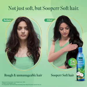 Set de Aceite Capilar de Coco Enriquecido con Aloe Vera Cinco Veces, Fórmula para un Cabello Suave y Liso, Cuidado del Cuero Cabelludo, Paquete Completo para el Bienestar del Cabello - Product Image 6