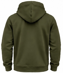 Sudadera con Capucha para Hombre Index Sportswear, Color Oliva, Corte Regular, Felpa de Algodón, Informal, con Bolsillo Frontal con Logotipo - Product Image 2