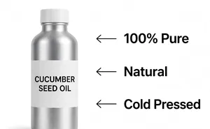 Rare Hanu Cucumber Herbal Extract Oil 100% Pure Natural Cold Pressed Carrier Oil for Skin Care Cosmetic & Nursing Use - Product Image 3