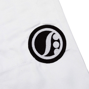 Kimono de Jiu Jitsu Brasileño Azul con Logotipo Personalizado, Kimono BJJ Ligero Shoyorol de Tejido Perlado 100% Algodón, Traje de Competición BJJ para Grappling - Product Image 5