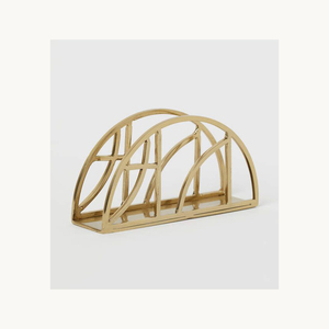 Wholesale Metal Napkin Holder New Design Stylish Customized Restaurant <b>Table</b> Tissue Holder Factory Direct - Product Image 4