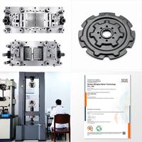 Moules de poinçonnage par emboutissage profond pour coques de compresseurs de climatiseurs robustes ISO9001 Usine de presse hydraulique OEM
