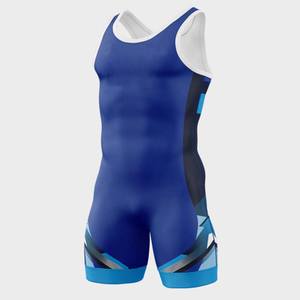Trajes de Lucha Reversibles Personalizados, Uniformes de Compresión para Gimnasio y Levantamiento de Pesas, Trajes de Lucha 2026, Trajes de Lucha al por Mayor - Product Image 3