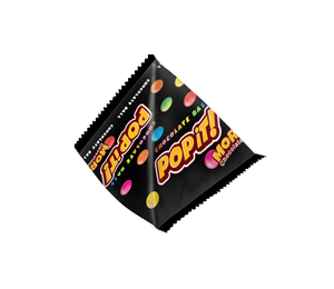 Venta al por mayor de dulces POPIT de chocolate con leche, surtido de caramelos duros multicolor para niños, envasado en bolsas de snack, directo de fábrica. - Product Image 1