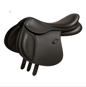 SILLÍN DE CARRERAS DE CUERO SINTÉTICO PREMIUM Y SUAVE CON CUERPO DE MADERA Y PLÁSTICO Y HERRAJES DE BRONCE Modelo RS2 - Product Image 1